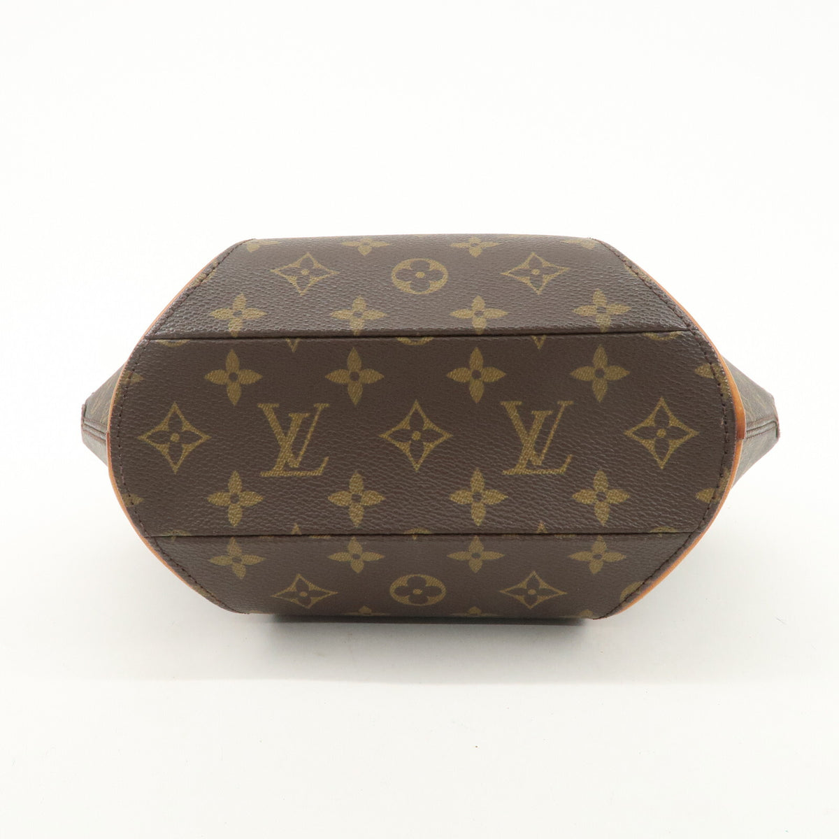 Authentic Louis Vuitton Monogram Ellipse PM Hand Bag Brown M51127 Used F/S4
