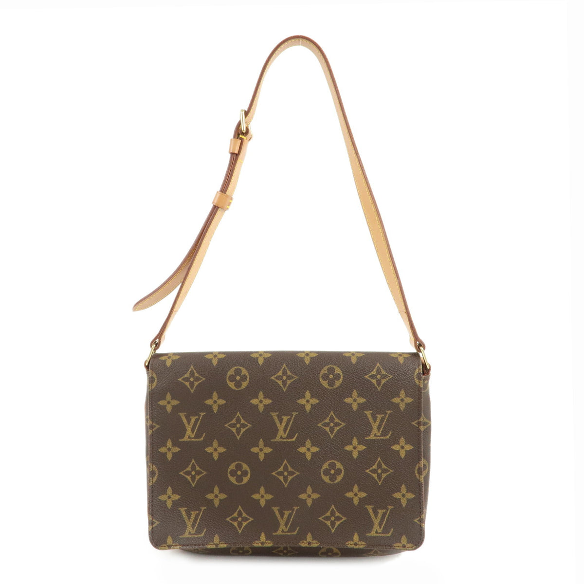 LOUIS VUITTON Musette Tango Monogram Canvas Shoulder Bag M51257 Preowned0
