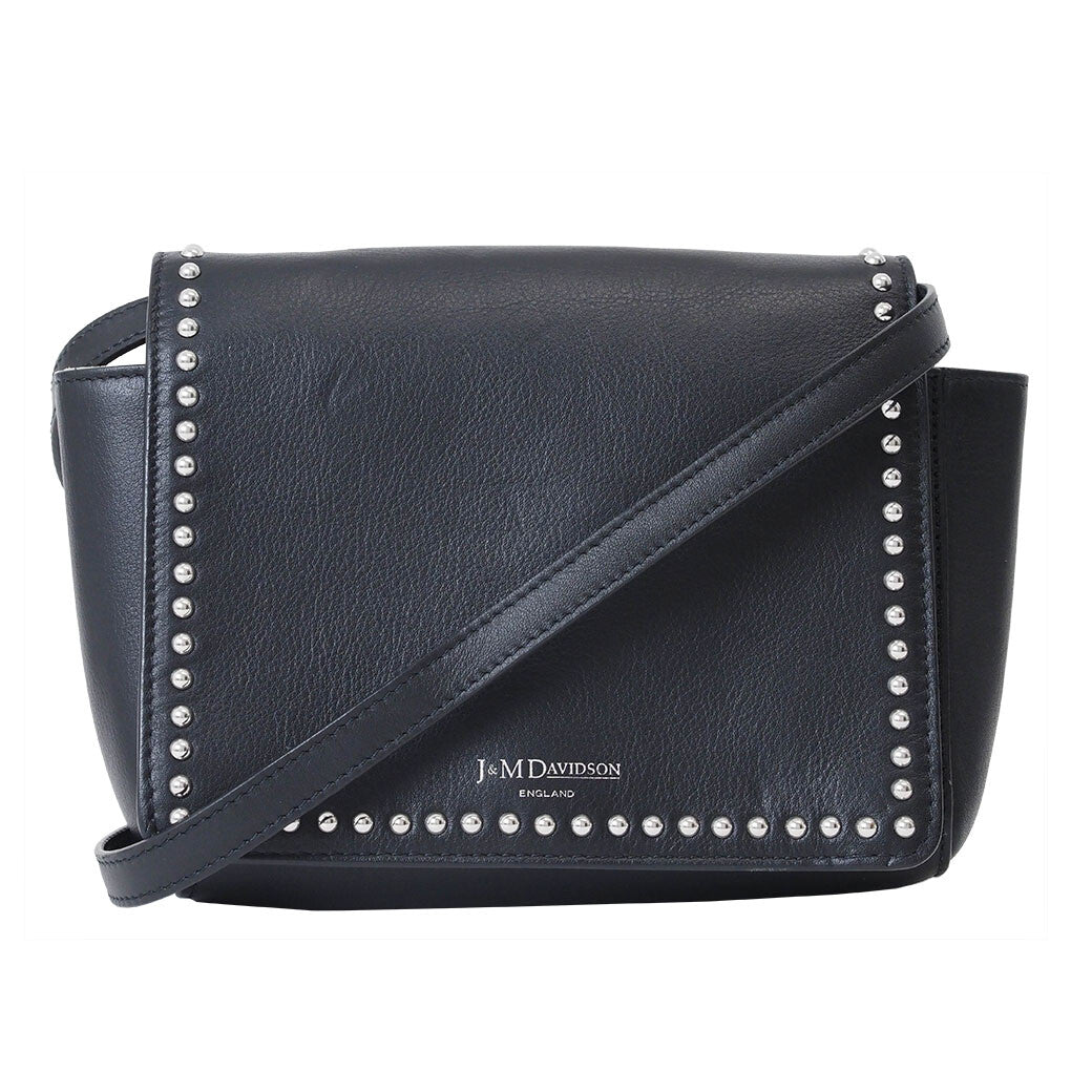 J&M Davidson Shoulder Bag Drawer Special Order LAMIA Studded Black Women Leather0