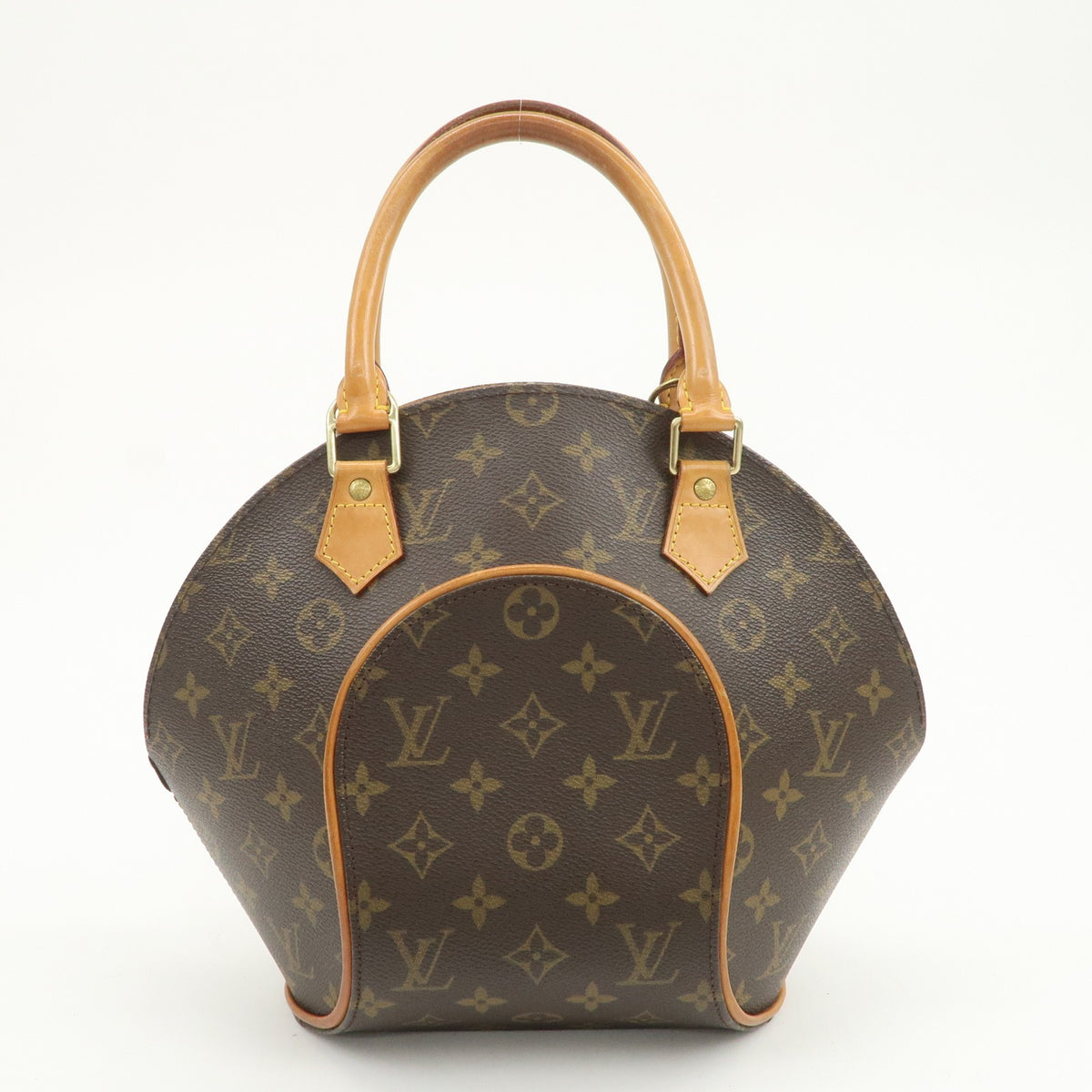 Louis Vuitton Handbag Monogram Canvas Ellipse PM Brown M51127 Auth Used F/S1