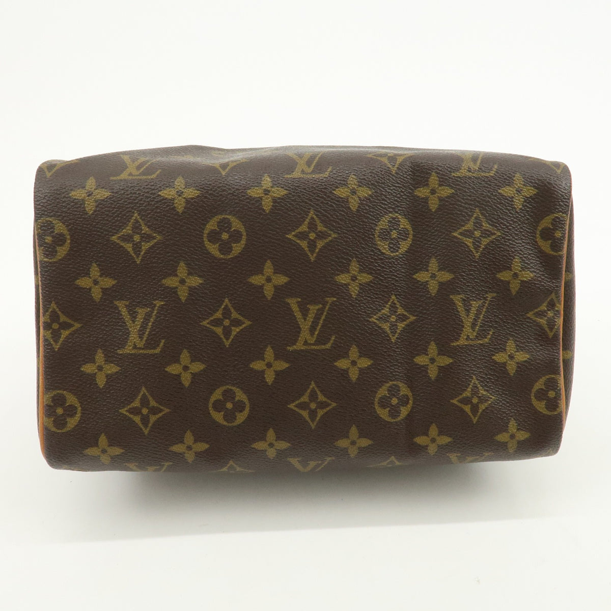 Louis Vuitton Monogram Speedy 25 Boston Bag Hand Bag Brown M41528 Auth Used F/S4