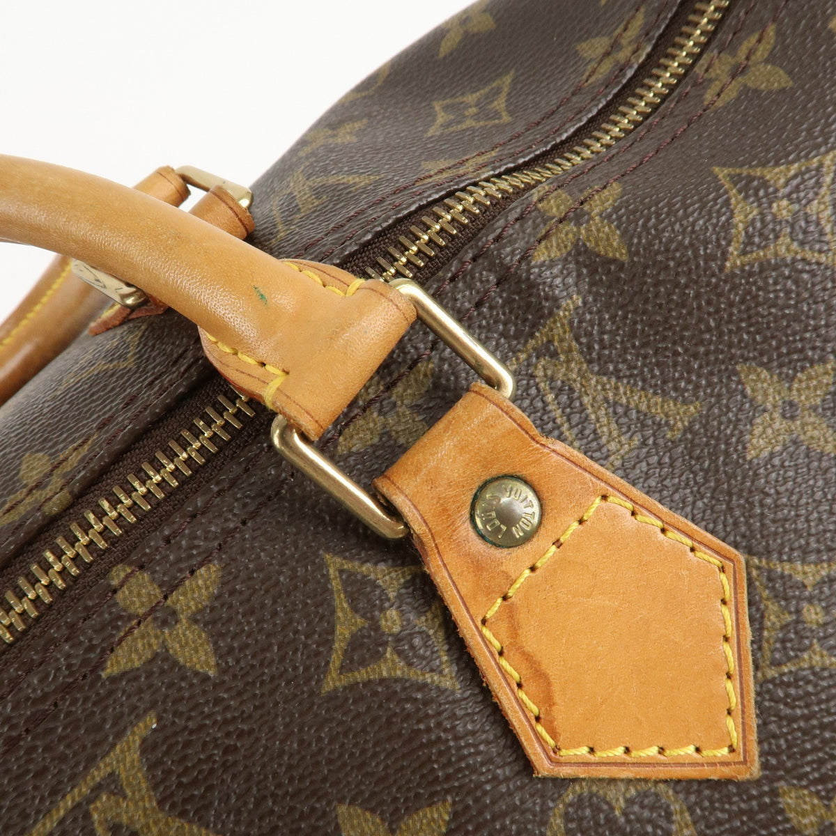 Auth Louis Vuitton Handbag Monogram Speedy 40 Boston Bag M41522 Reuse Used8
