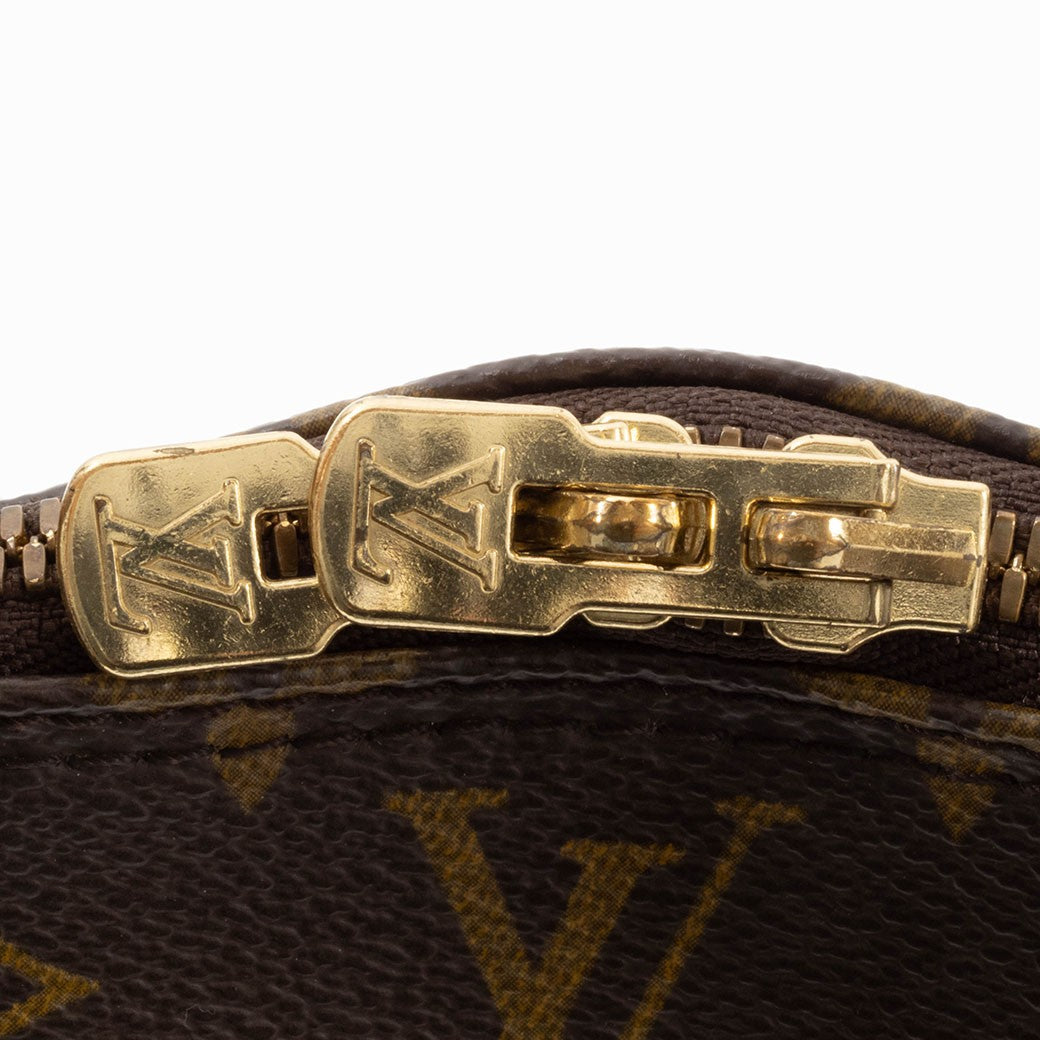 LOUIS VUITTON Alma PM Monogram Womens Handbag M51130 Brown Leather Preowned8