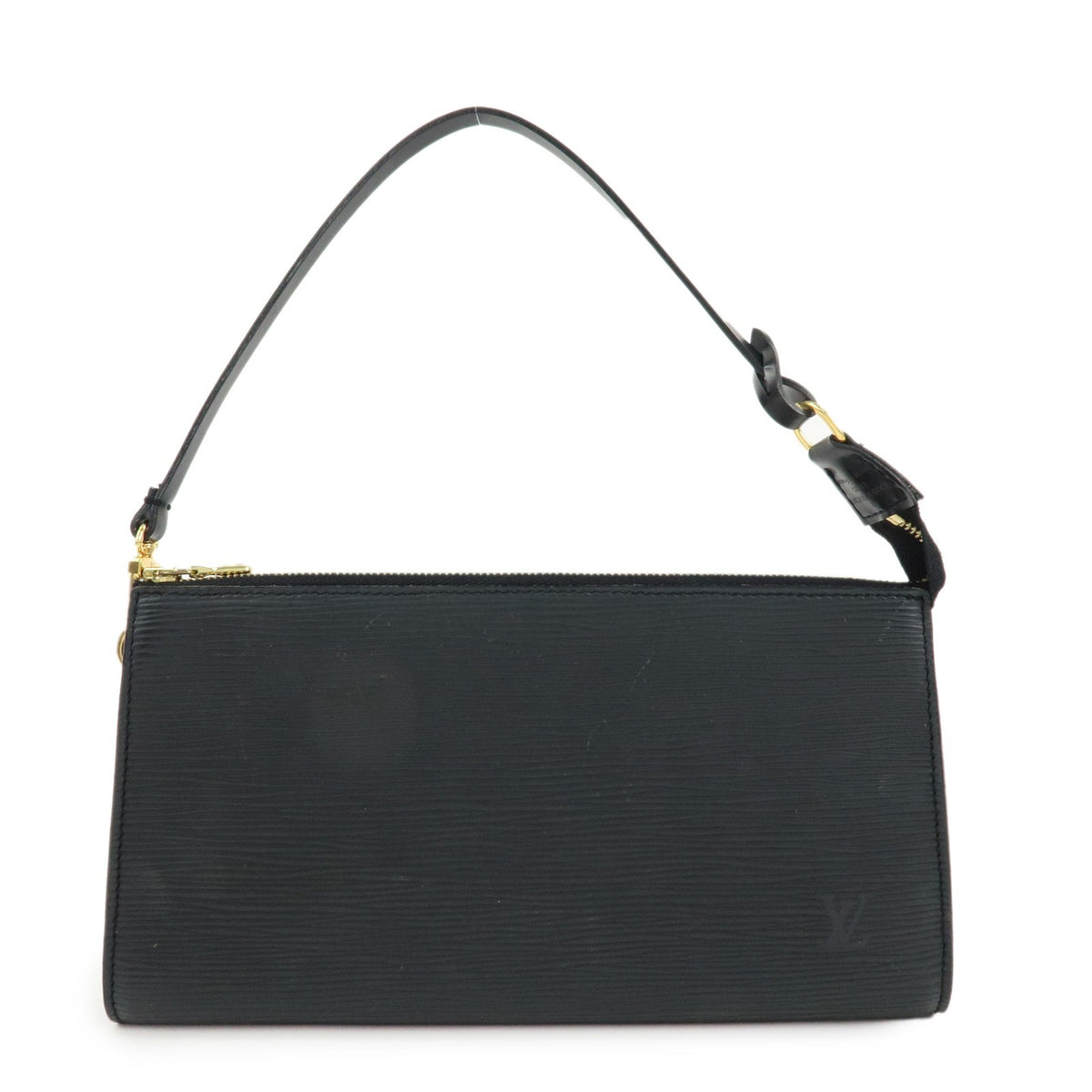 Louis Vuitton Epi Pochette Accessoires Hand Bag Noir M52942 Authentic Used F/S0