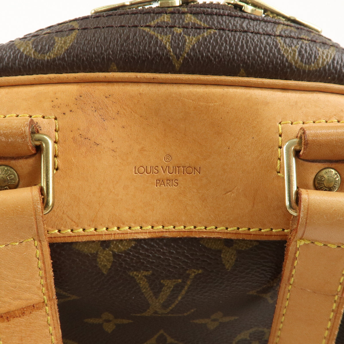 LOUIS VUITTON Excursion Monogram Shoes Case Womens Handbag M41450 Preowned Auth7