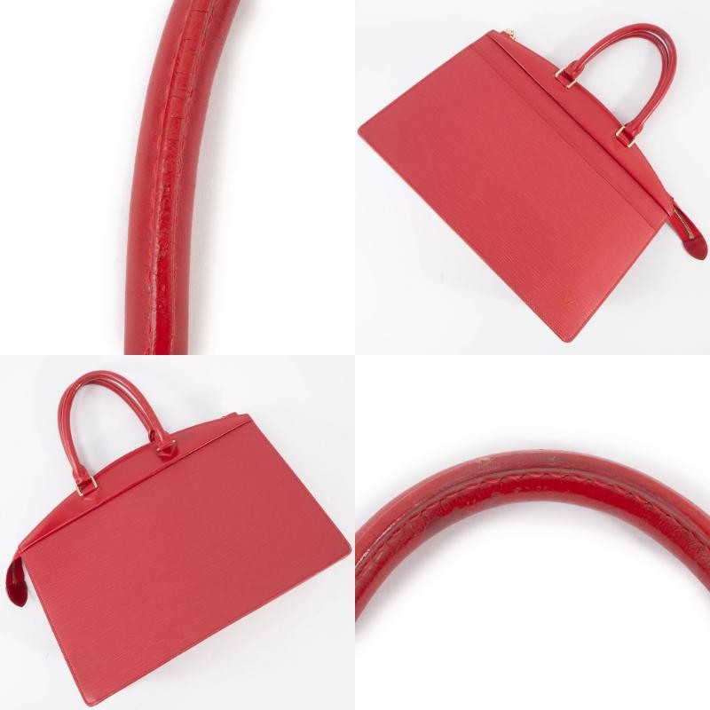 LOUIS VUITTON Riviera Womens Handbag Tote Bag Red Epi Leather Preowned Auth10