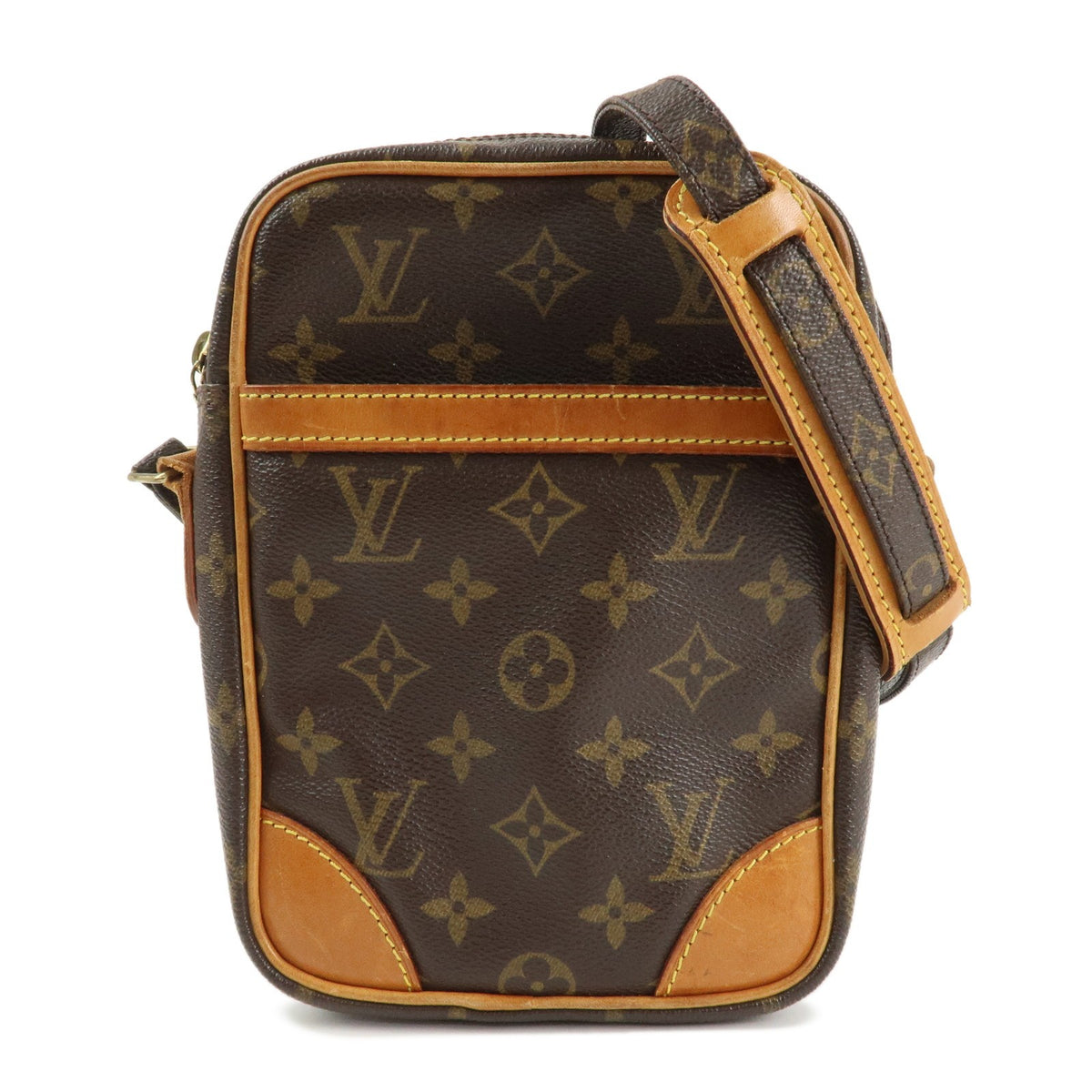 Louis Vuitton Monogram Danube Shoulder Bag Crossbody Bag M45266 Auth Used F/S0