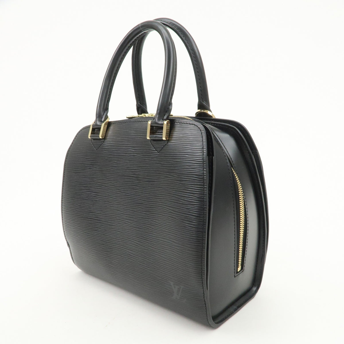 Louis Vuitton Epi Leather Pont Neuf Hand Bag Black Noir M52052 Auth Used F/S2