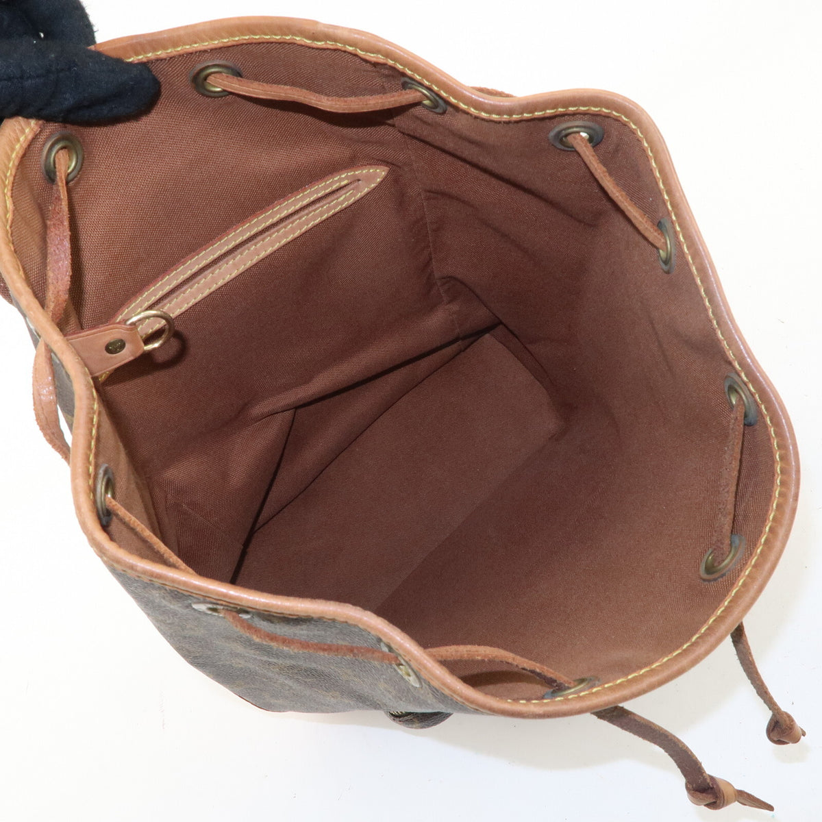 LOUIS VUITTON Monogram Montsouris MM Backpack M51136 Rucksack Preowned Auth13