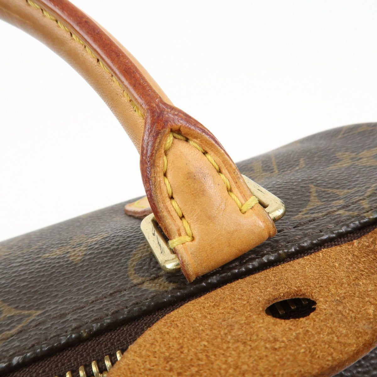 Louis Vuitton Monogram Speedy 25 Boston Bag Hand Bag Brown M41528 Preowned Auth12