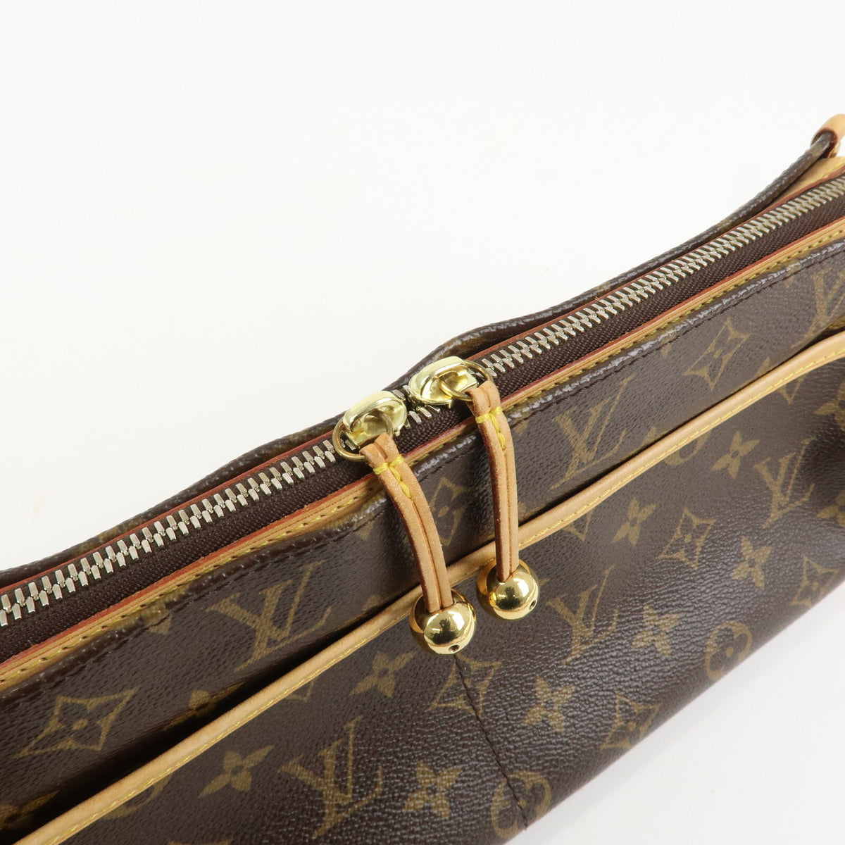 Louis Vuitton Monogram Popincourt Long Shoulder Bag Brown Large Preowned Auth6
