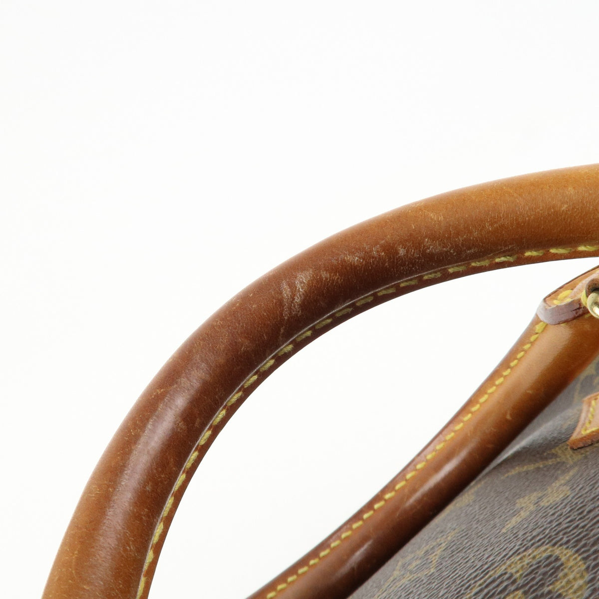 Louis Vuitton Monogram Speedy 30 Boston Bag Hand Bag Brown M41526 Auth Used F/S9